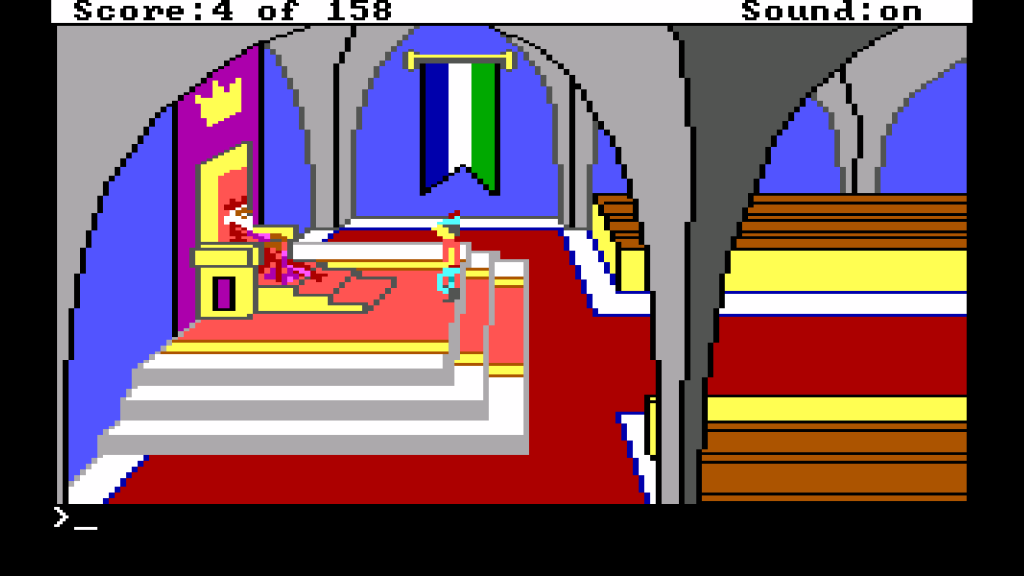 Am Anfang von Kings Quest I